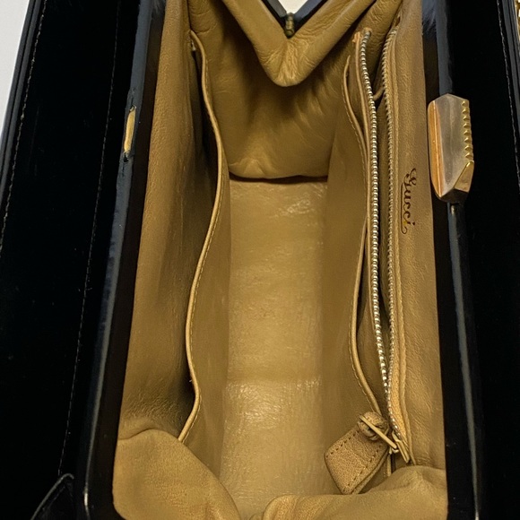 Vintage Gucci Leather Handbag - Picture 11 of 16